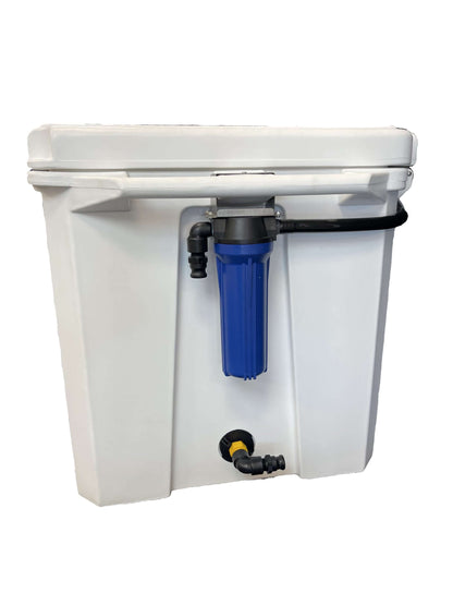 Cold Therapy Chiller & Insulated Tub - Filter Set Up