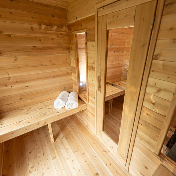 CT Georgian Cabin Sauna with Changeroom